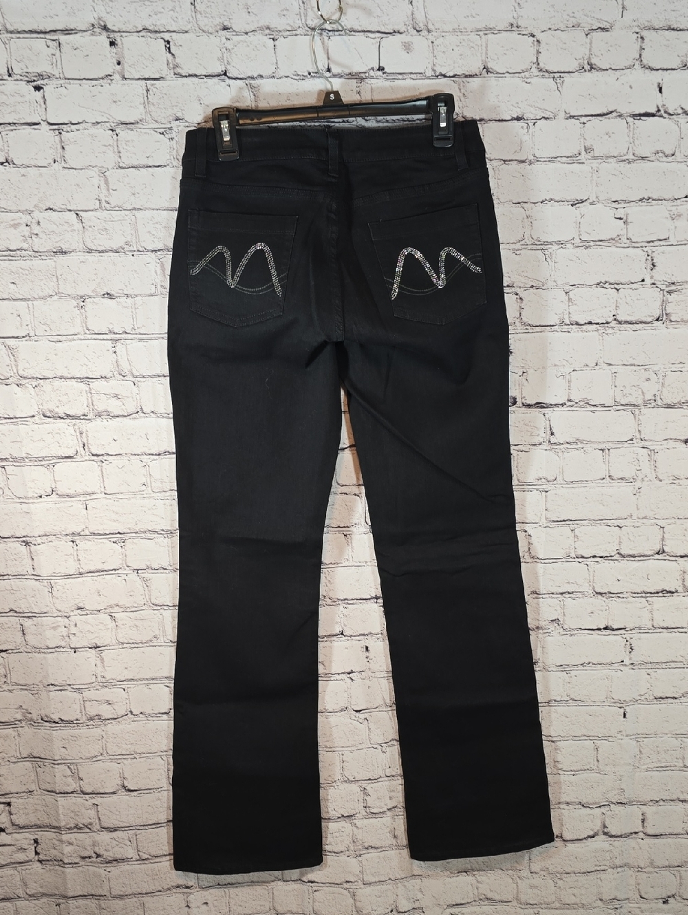 New York & Company Black Curvy Low-Rise Bootcut Jeans Size 6 NWT - Picture 7 of 14
